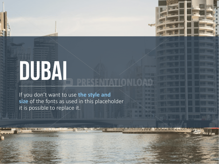 presentation dubai city