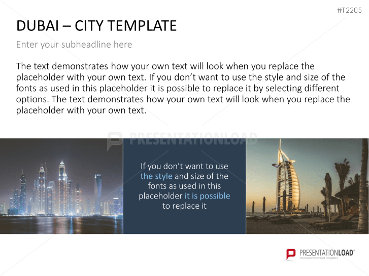 City Template Dubai