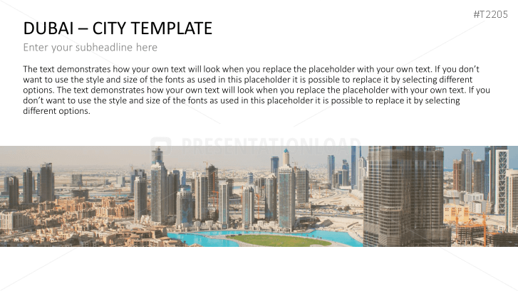 presentation about dubai city