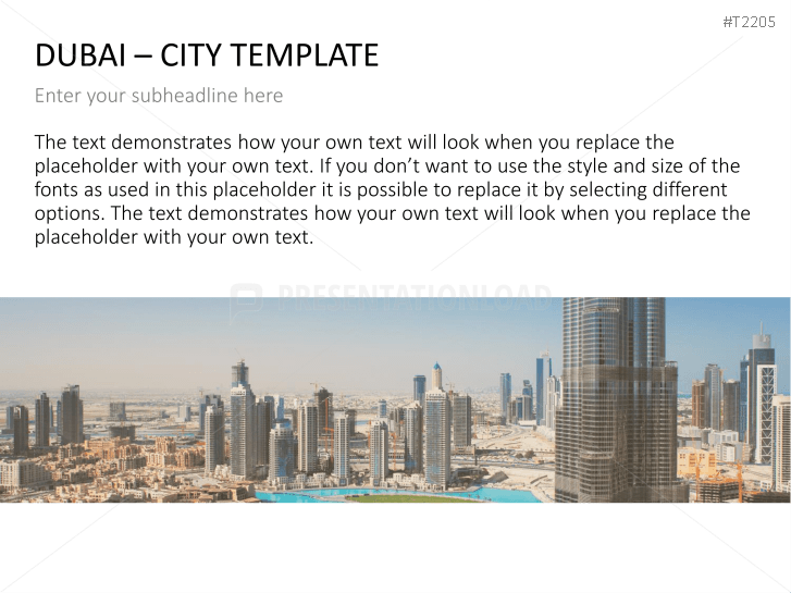 City Template Dubai