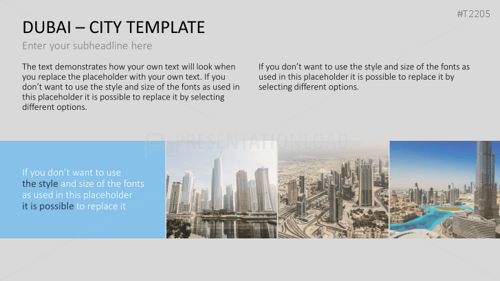 City Template Dubai