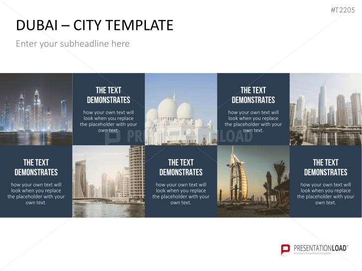 City Template Dubai