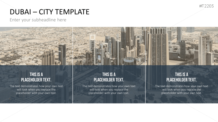 City Template Dubai