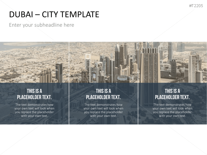 City Template Dubai