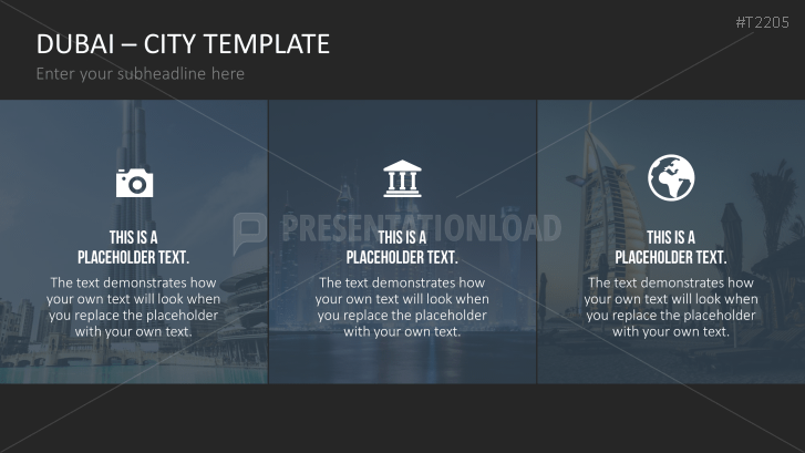 City Template Dubai
