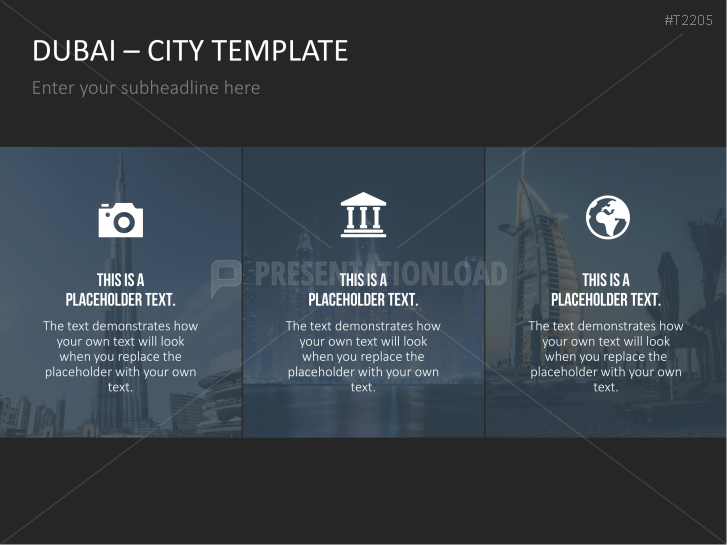 City Template Dubai