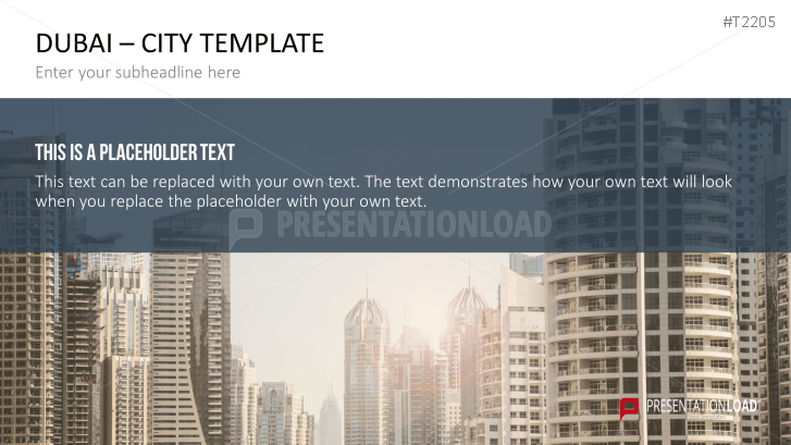 City Template Dubai