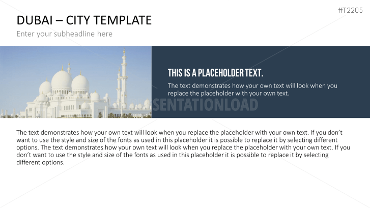 City Template Dubai