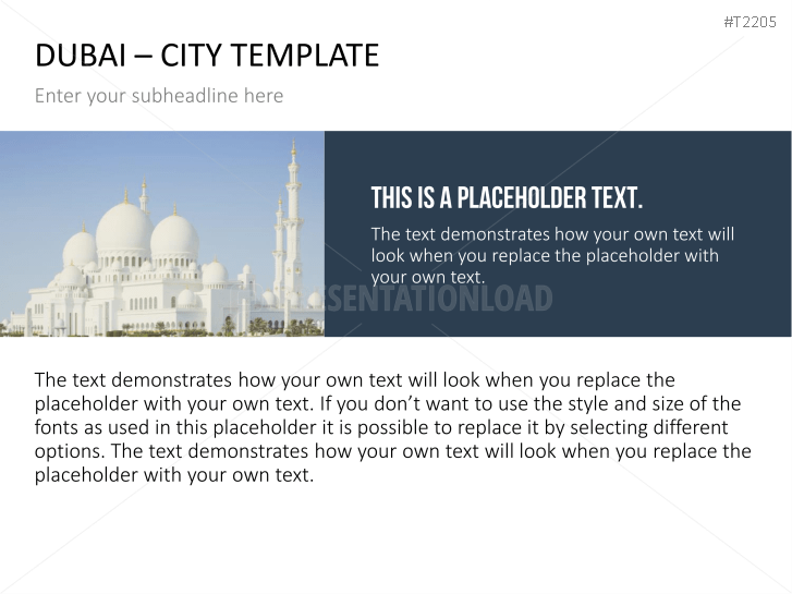 City Template Dubai
