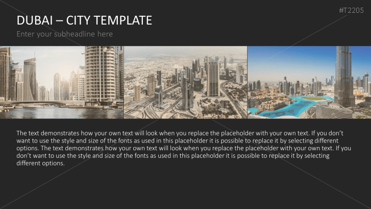 City Template Dubai