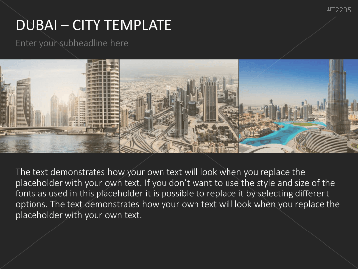 City Template Dubai