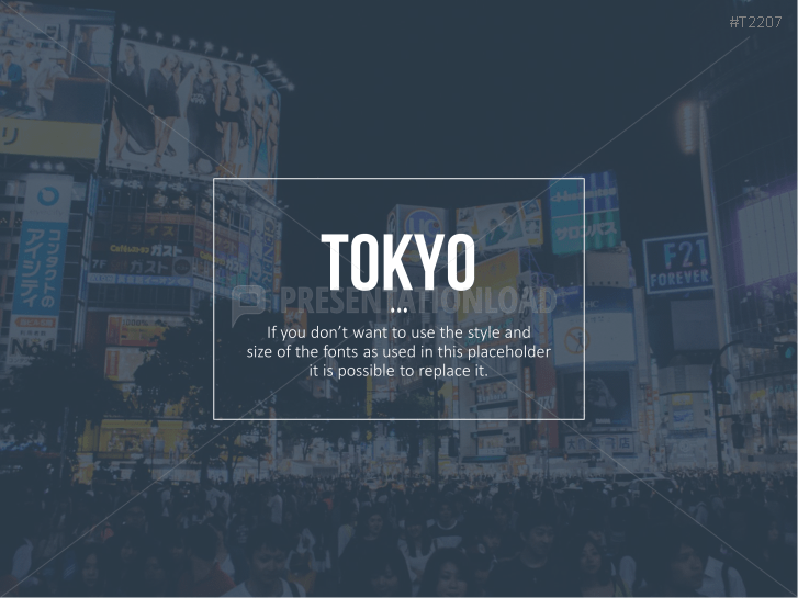 City Template Tokyo PowerPoint Templates PresentationLoad