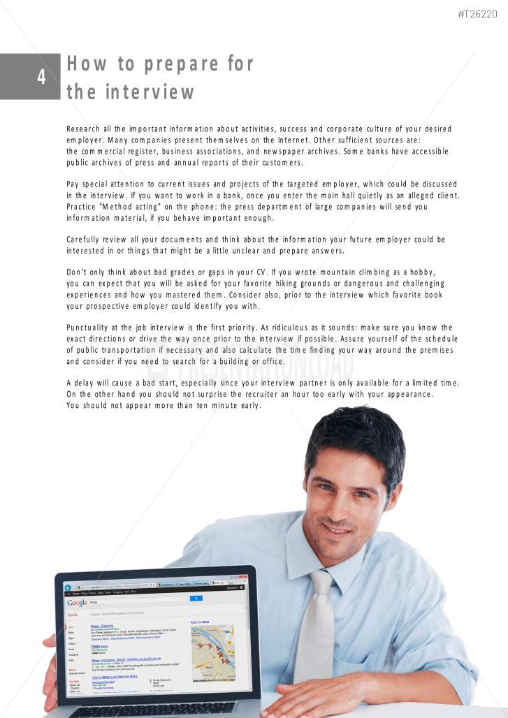 Laboratory Job Application Template