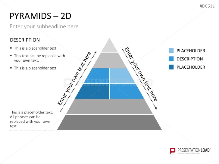 Pyramiden 2d Powerpoint Vorlage Presentationload