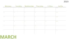 Calendar 2023