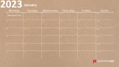 Calendar 2023