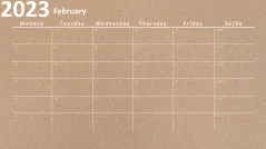 Calendar 2023