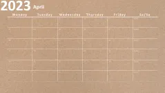 Calendar 2023