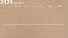 Calendar 2023