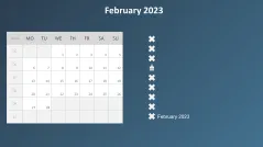 Calendar 2023