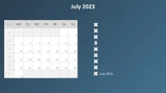 Calendar 2023