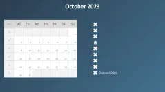 Calendar 2023