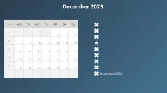 Calendar 2023