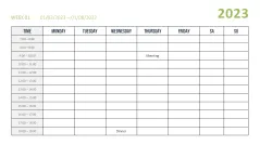 Calendar 2023