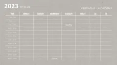 Calendar 2023