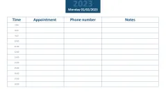 Calendar 2023