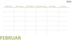 Kalender 2025 