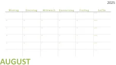 Kalender 2025 