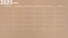 Kalender 2025 