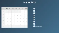 Kalender 2025 