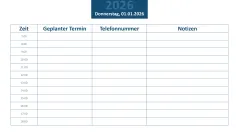 Kalender 2026 