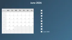 Calendar 2026