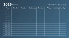 Calendar 2026