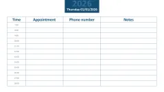 Calendar 2026