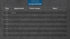 Calendar 2026
