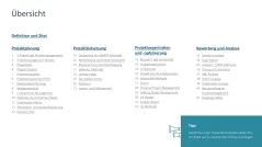 Projektmanagement-Toolbox 