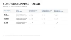 Stakeholder-Analyse 