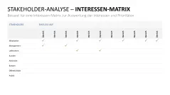 Stakeholder-Analyse 