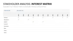 Stakeholder Analysis