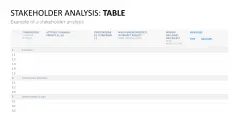 Stakeholder Analysis