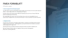 Fehler-Möglichkeits-Einfluss-Analyse (FMEA) 