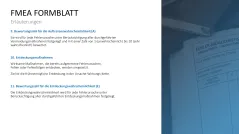 Fehler-Möglichkeits-Einfluss-Analyse (FMEA) 