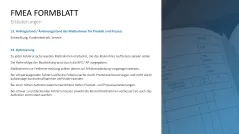 Fehler-Möglichkeits-Einfluss-Analyse (FMEA) 