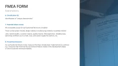 Failure Mode and Effects Analysis (FMEA)