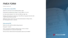 Failure Mode and Effects Analysis (FMEA)