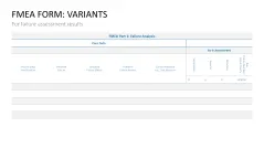 Failure Mode and Effects Analysis (FMEA)